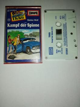 TKKG Folge 23 Kampf der Spione 5-fach Silber geschraubt Weiß Blau 515802.8 Europa